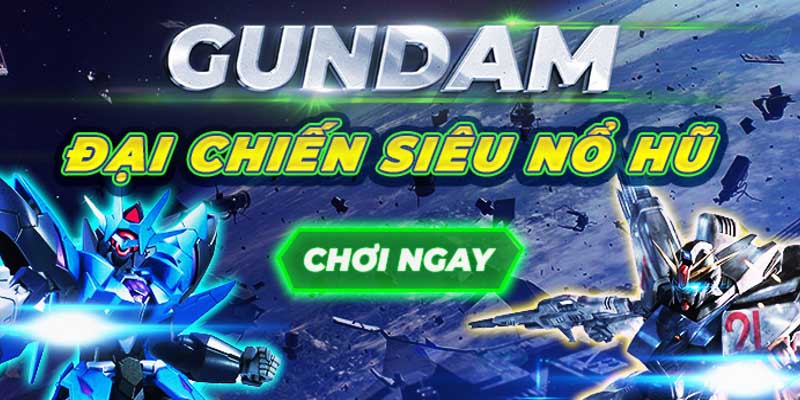 Trò chơi quay hũ Gundam luôn nằm trong top game hot của BK8