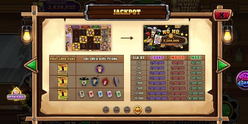 Bí kíp giúp người chơi làm chủ sảnh quay hũ slot Lucky Luke